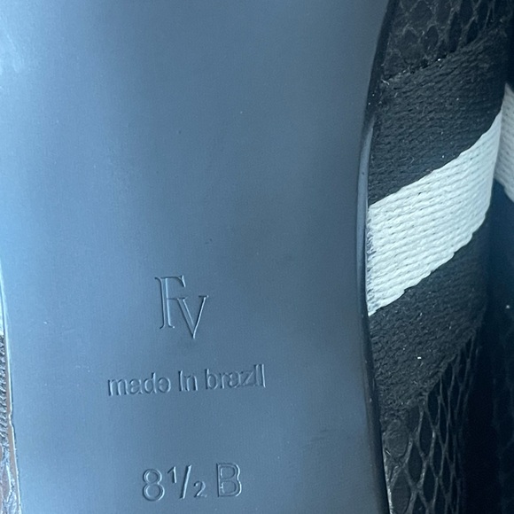 NIB Frances Valentine Katy Snake Printed Leather Maryjanes Size 8.5 - Picture 15 of 15